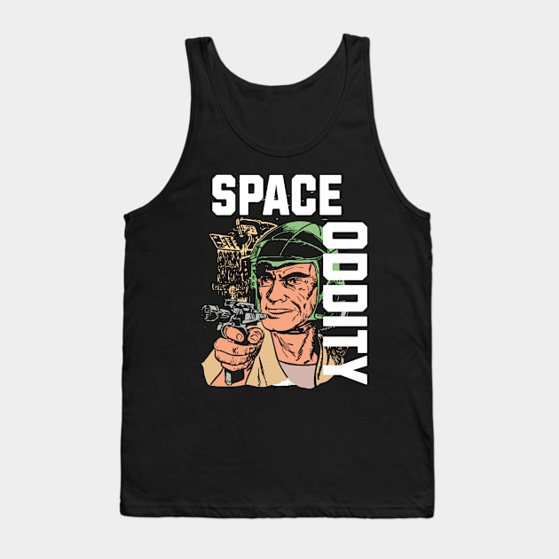 Space Oddity Tank Top by Cheersshirts